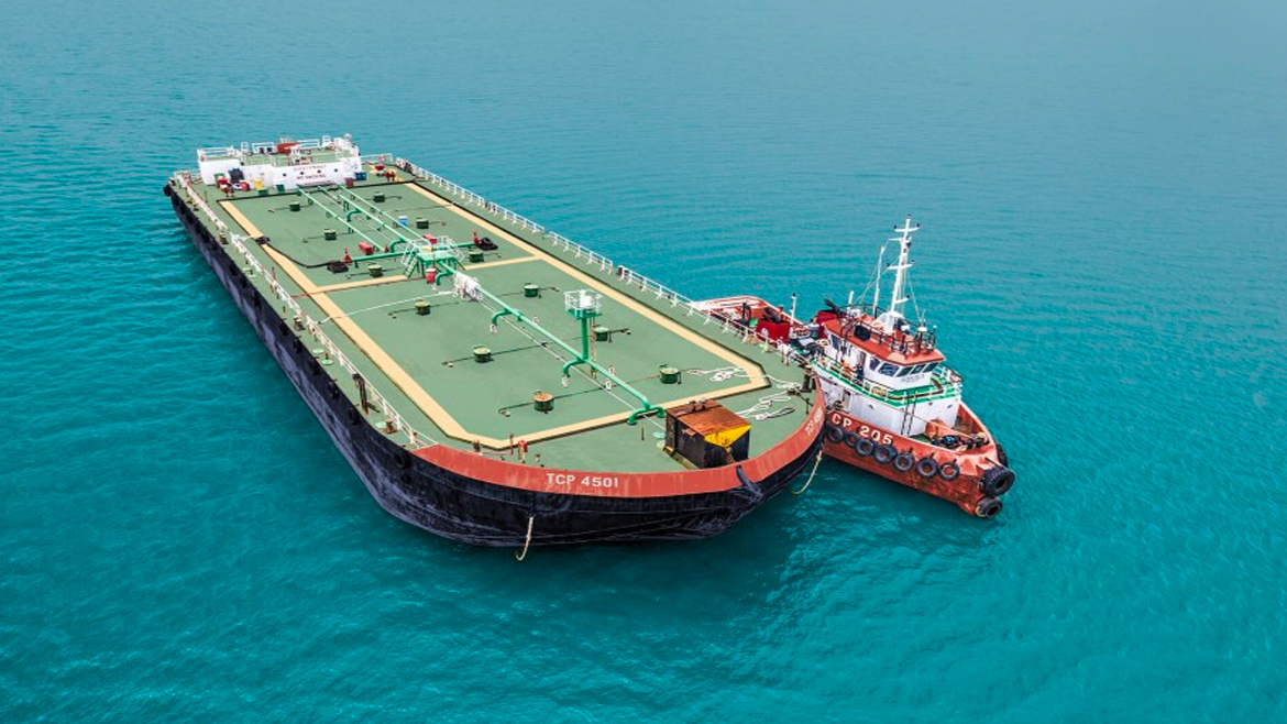 Oil Barge – Transcoal Pacific